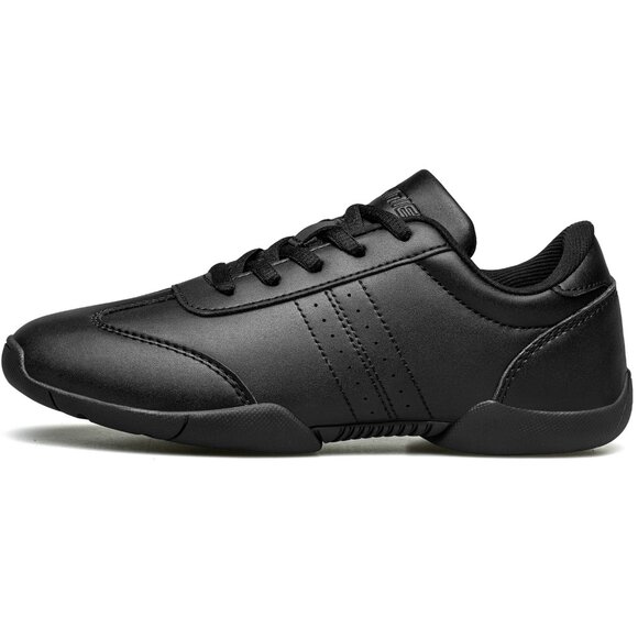 BAXINIER Black Adult Athletic Dancing‎ Cheerleading Shoes Womens 7 / Mens 5.5 US - Picture 1 of 10